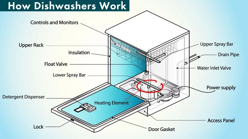 How Does a Dishwasher Work